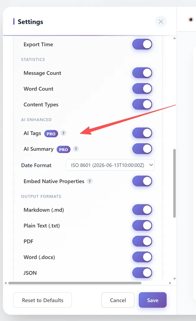 Toggles de Frontmatter Mejorado por IA — Etiquetas de IA y Resumen de IA